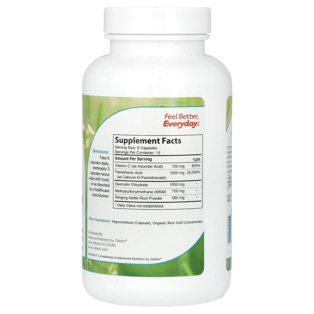 Zahler, AllerBreez, Immune System Support Formula, 90 Capsules