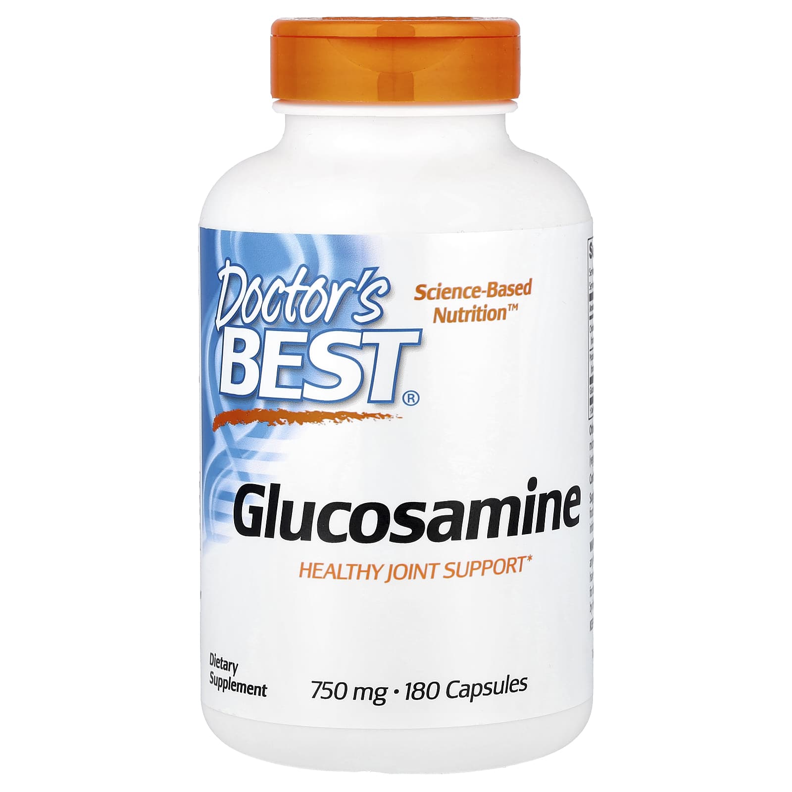 Doctor's Best, Glucosamine, 750 mg, 180 Capsules