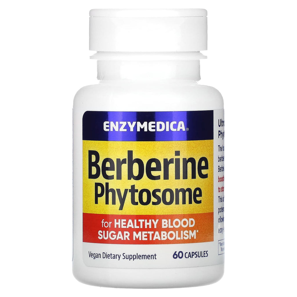 Enzymedica, Berberine Phytosome, 60 Capsules (275 mg per Capsule)
