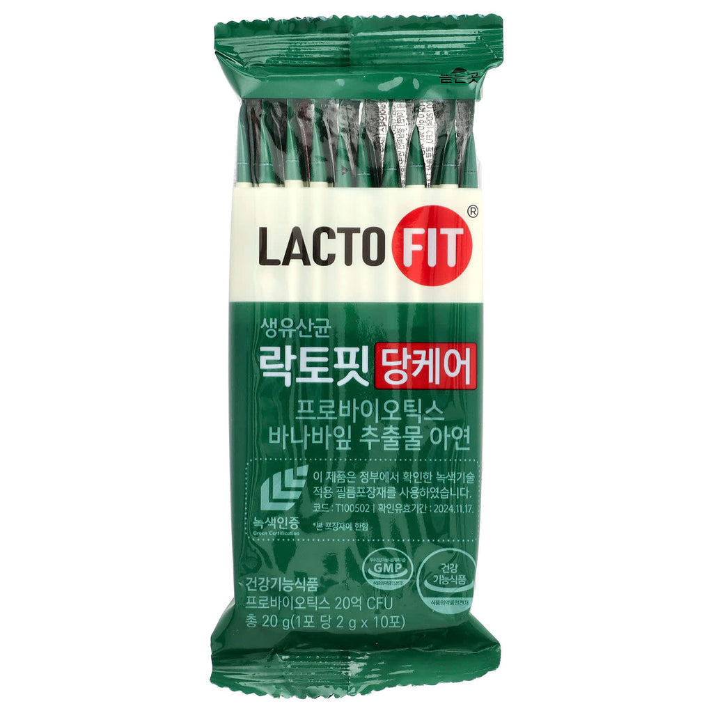 Lactofit, Probiotic, Blood Sugar Care, 60 Sticks, (2 g) Each