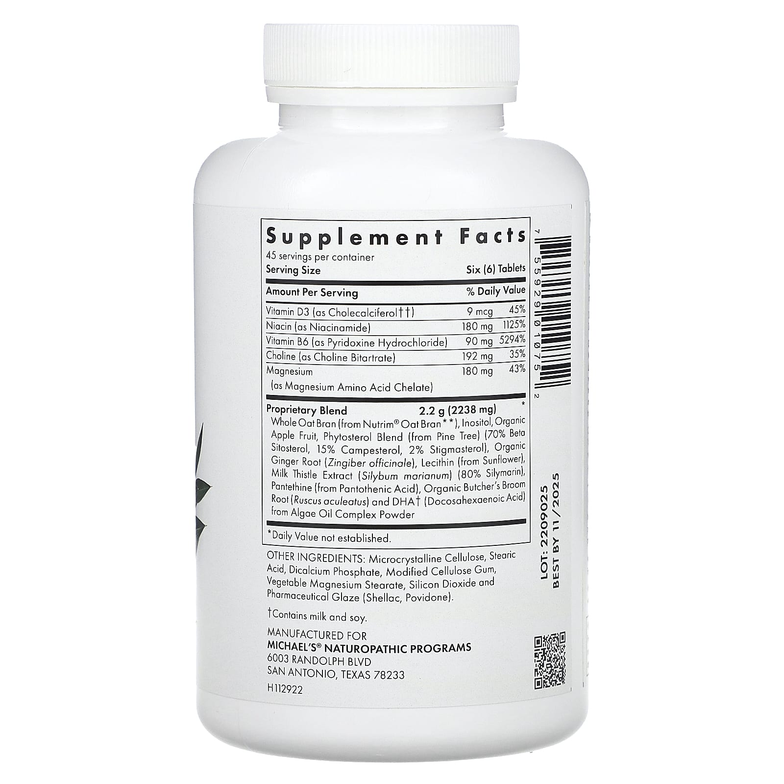 Michael's Health, Cholesterol Metabolism Factors, 270 Tablets