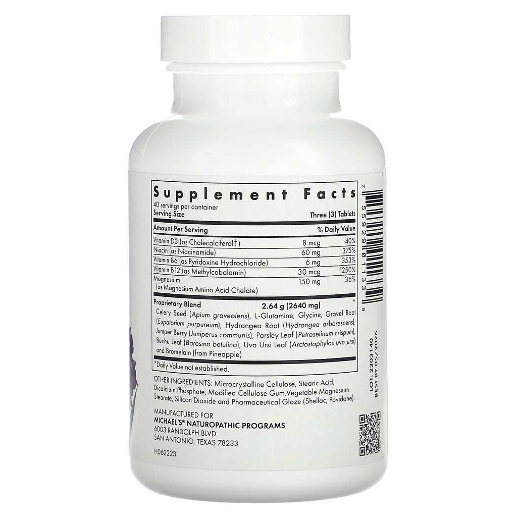 Michael's Health, Kidney Factors, 120 Vegetarian Tablets