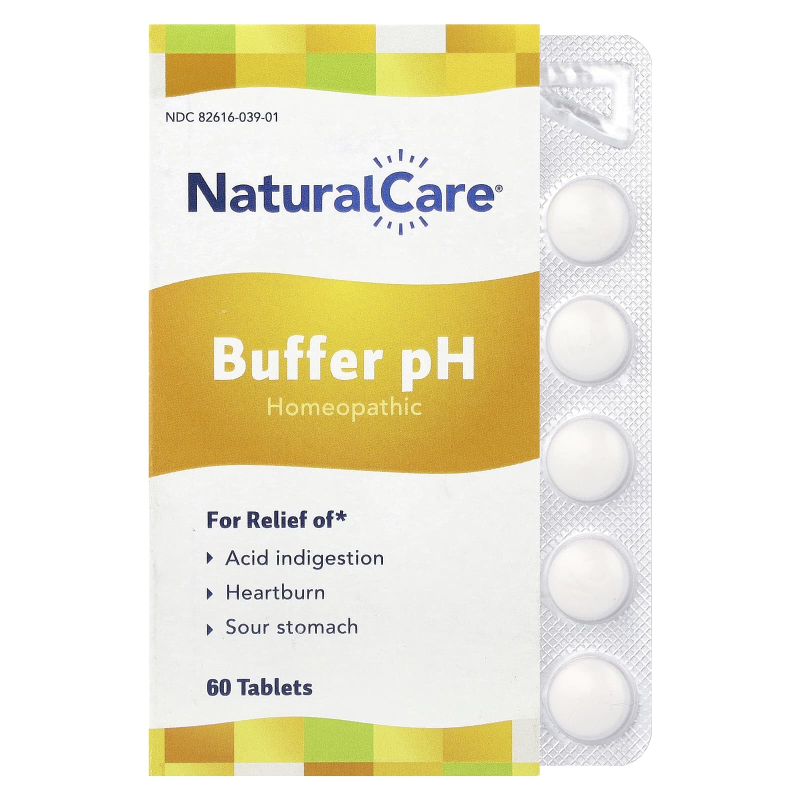 NaturalCare, Buffer pH, 60 Tablets 