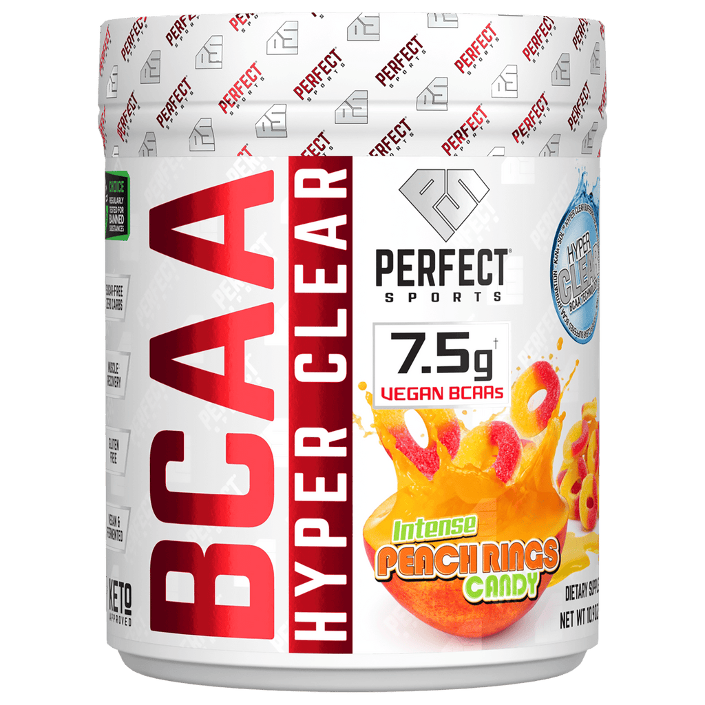 PERFECT Sports, BCAA Hyper Clear, Intense Peach Rings, 10.9 oz (310 g)