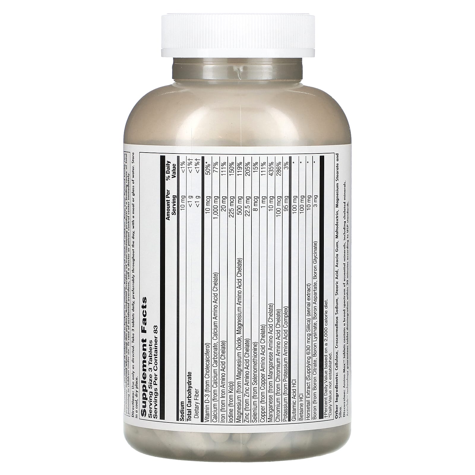 KAL, Amino-Max, 250 Tablets