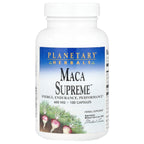 Planetary Herbals, Maca Supreme™, 600 mg , 100 Capsules