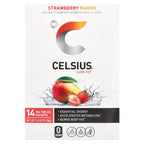 Celsius, Live Fit, Strawberry Mango, 14 On-The-Go-Packets, 0.18 oz (5.02 g) Each