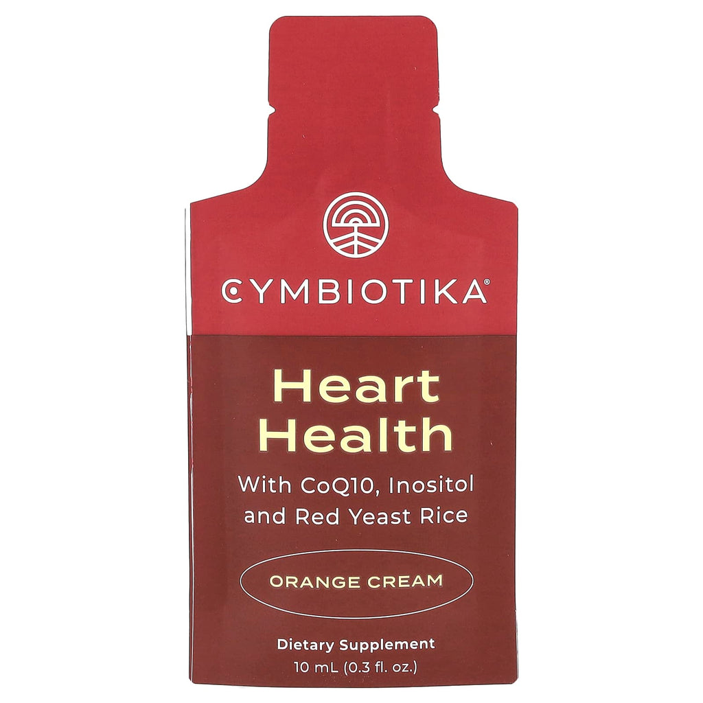 Cymbiotika, Heart Health, Orange Cream, 30 Pouches, 0.3 fl oz (10 ml) Each