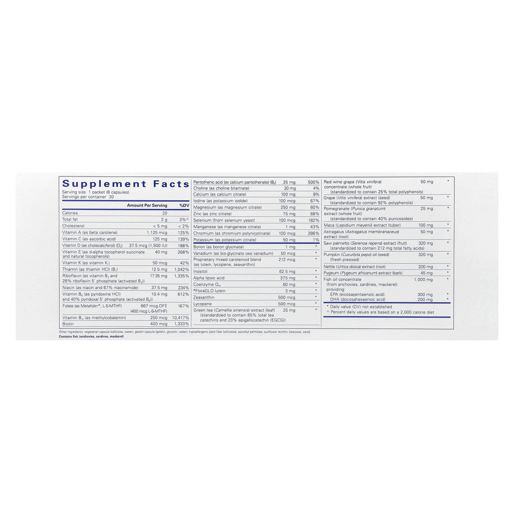 Pure Encapsulations, Men's Pure Pack, 30 Packets