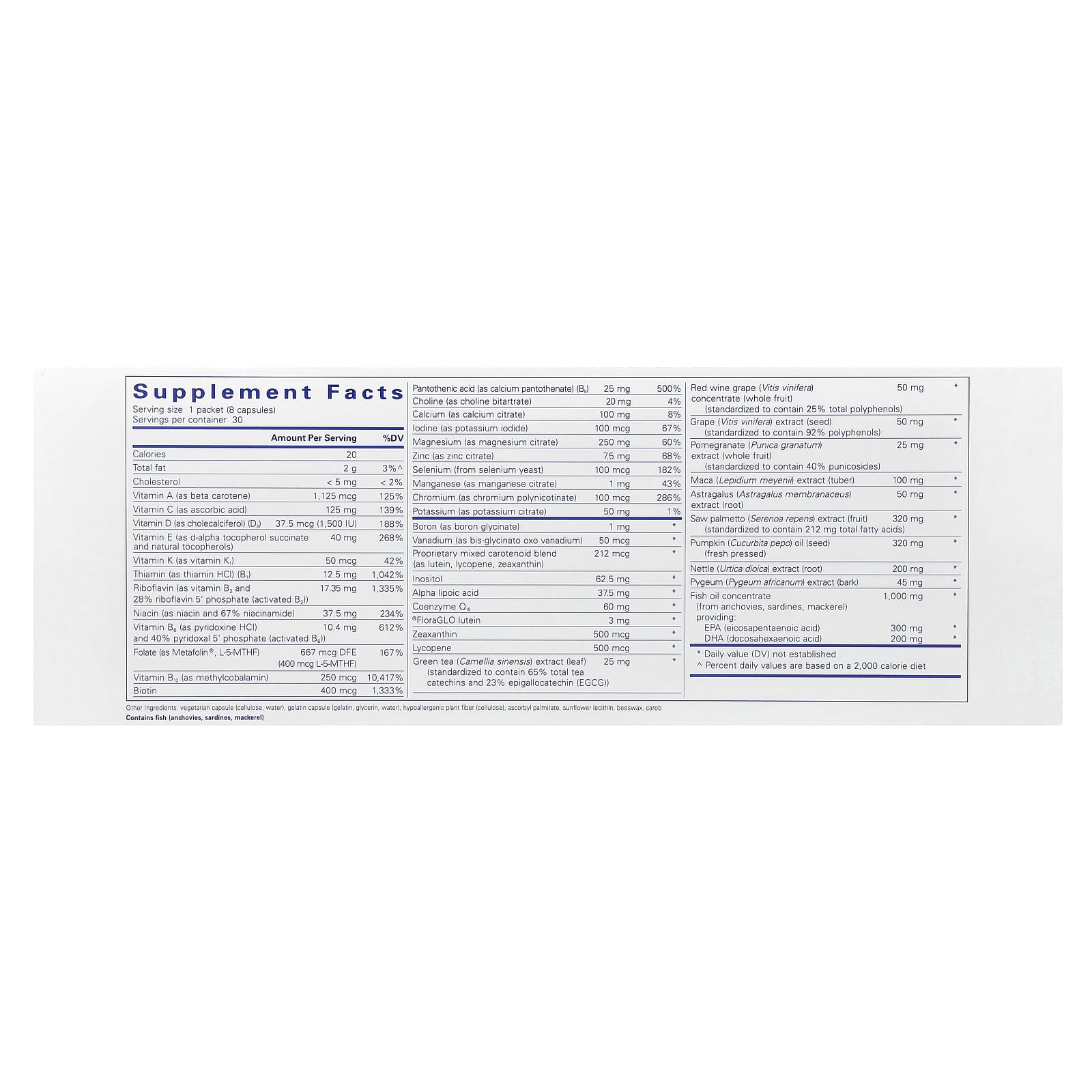 Pure Encapsulations, Men's Pure Pack, 30 Packets