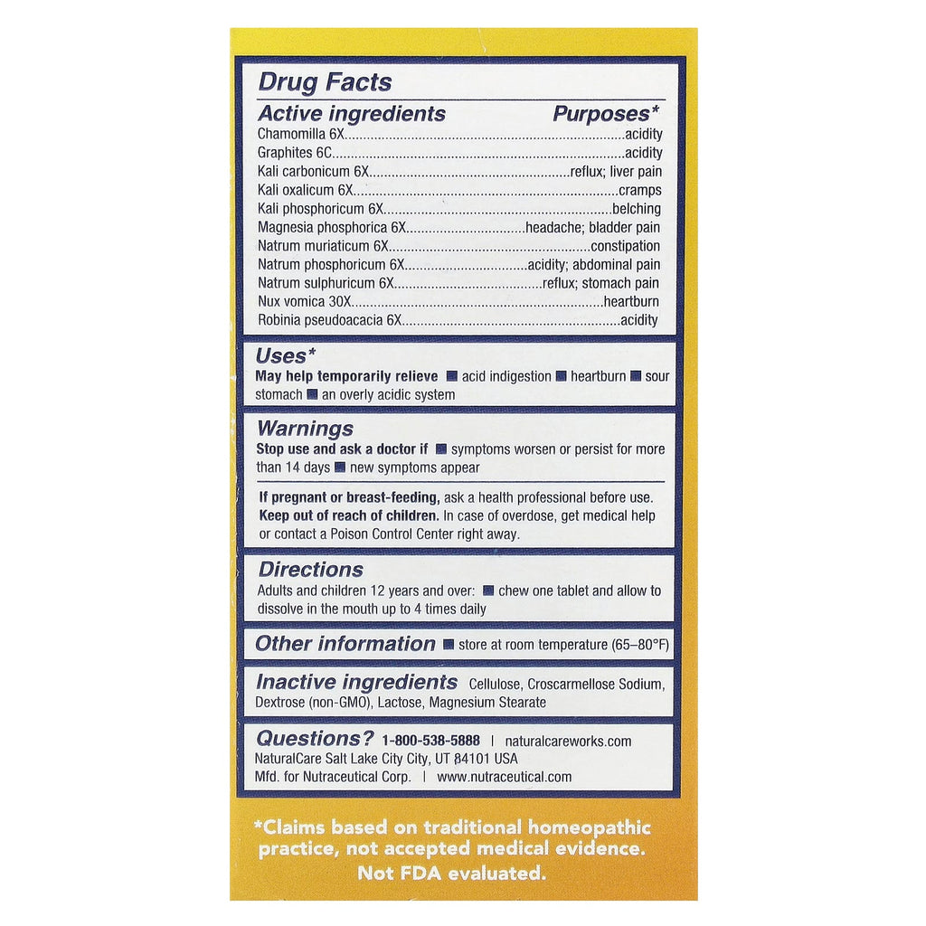 NaturalCare, Buffer pH, 60 Tablets 
