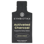 Cymbiotika, Activated Charcoal, Lemon Cream, 26 Pouches, 0.3 fl oz (10 ml) Each
