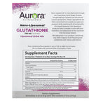 Aurora Nutrascience, Nano-Liposomal®, Glutathione, Liposomal Drink Mix, 30 Packets, 0.32 oz (9 g) Each