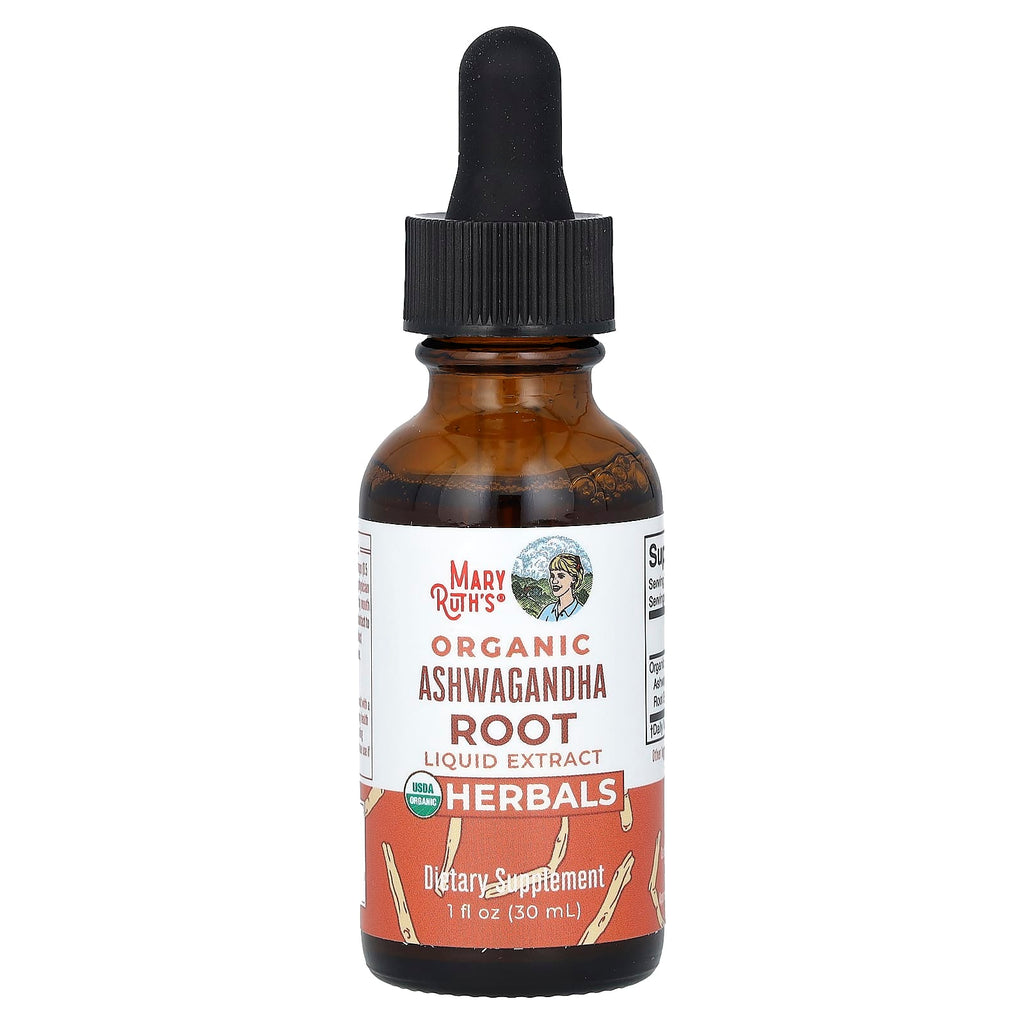 MaryRuth's, Organic Ashwagandha Root Liquid Extract, Alcohol Free, 1 fl oz (30 ml)