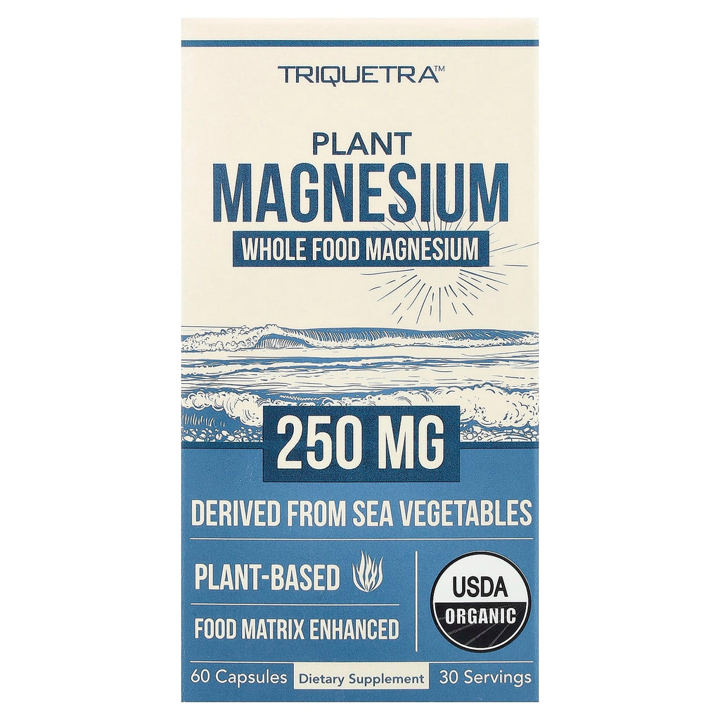 Triquetra Health, Plant Magnesium, 60 Capsules
