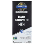 Garden of Life, Hair Growth+ for Men, 30 Vegetarian Capsules