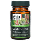 Gaia Herbs, Quick Defense, 20 Vegan Liquid Phyto-Caps