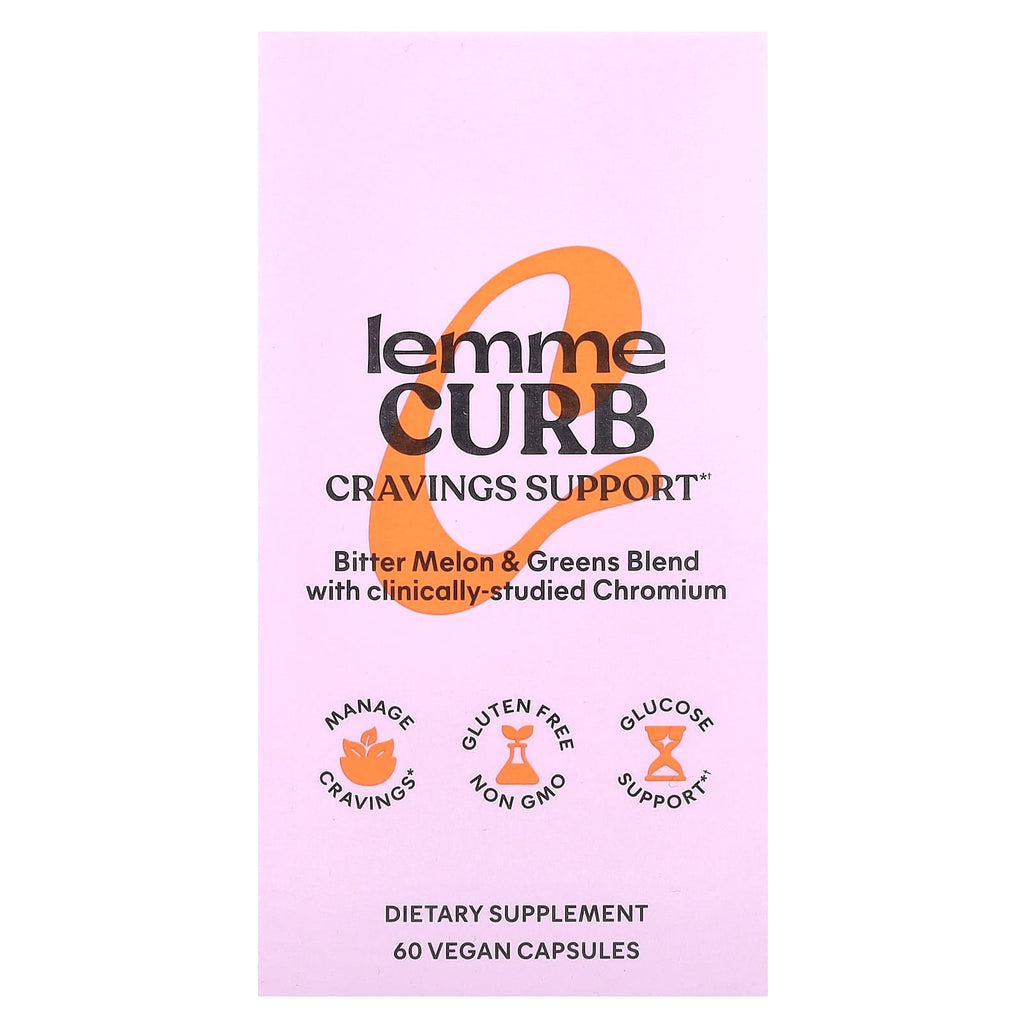 Lemme, Curb Cravings Support , 60 Vegan Capsules