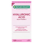 Nature's Bounty, Optimal Solutions®, Hyaluronic Acid Plus Vitamin C, 120 Capsules