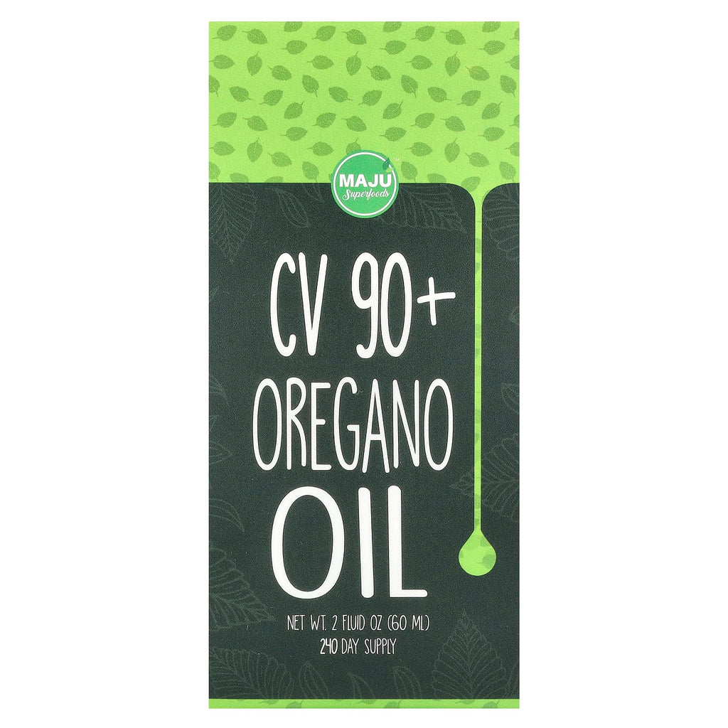 Maju Superfoods, CV 90+ Oregano Oil, 2 fl oz (60 ml)