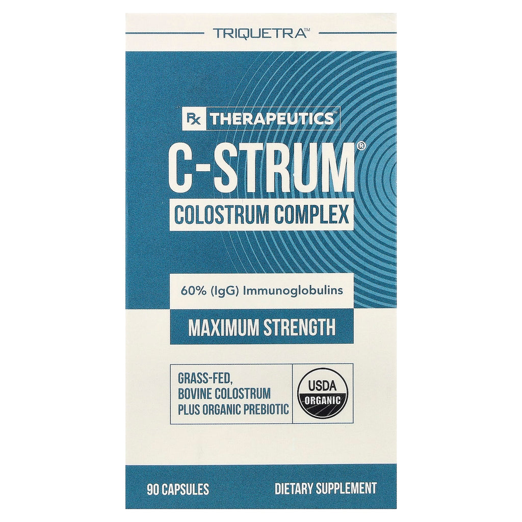 Triquetra Health, C-Strum®, Colostrum Complex, 90 Capsules