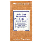 The Vitamin Shoppe, Women's Probiotic, 50 Billion, 30 Vegetable Capsules