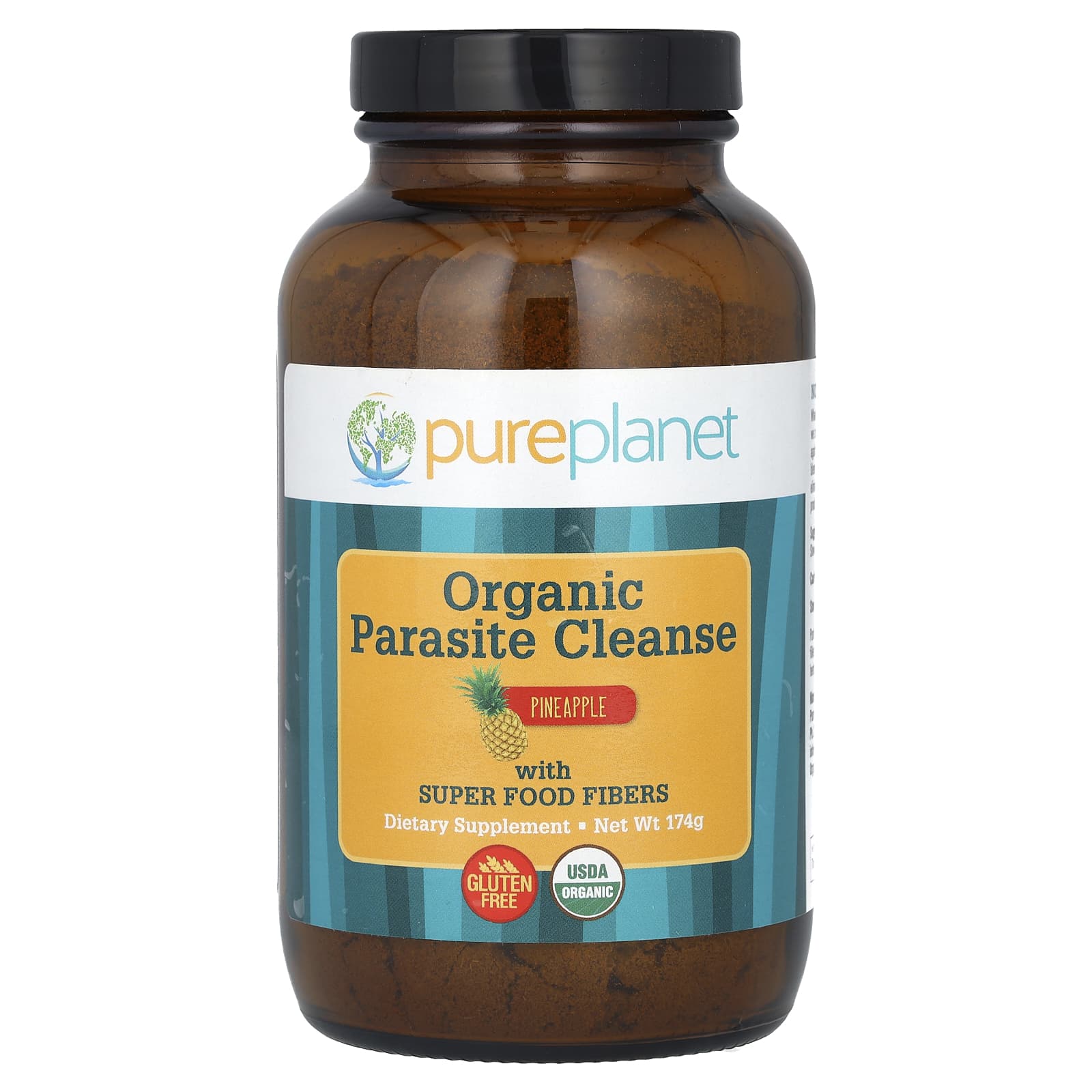 Pure Planet, Organic Parasite Cleanse, Pineapple , 174 g