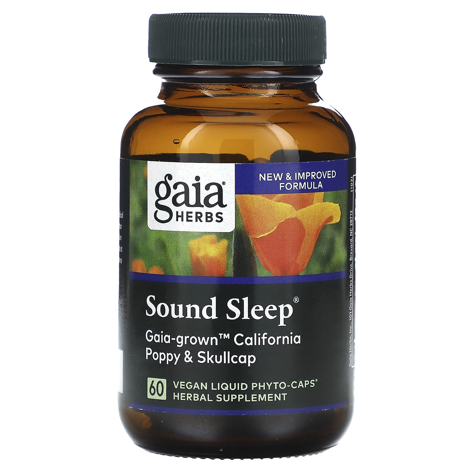 Gaia Herbs, Sound Sleep, 60 Vegan Liquid Phyto-Caps