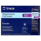 Trace, Magnesium Glycinate Powder, Grape, 30 Packets, 0.11 oz (3 g) Each