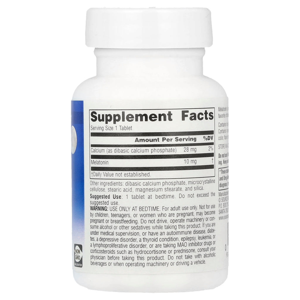 Source Naturals, Sleep Science®, Melatonin, 10 mg, 60 Tablets