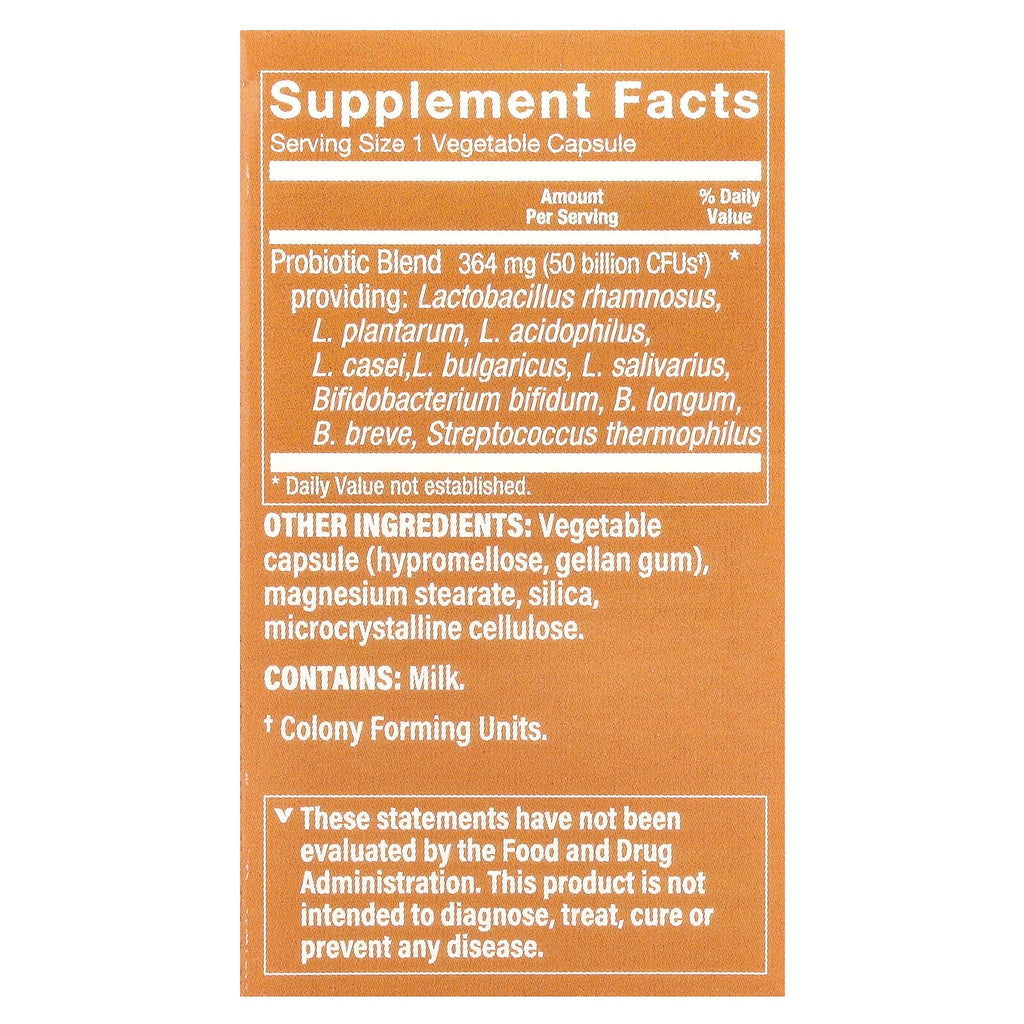 The Vitamin Shoppe, Women's Probiotic, 50 Billion, 30 Vegetable Capsules
