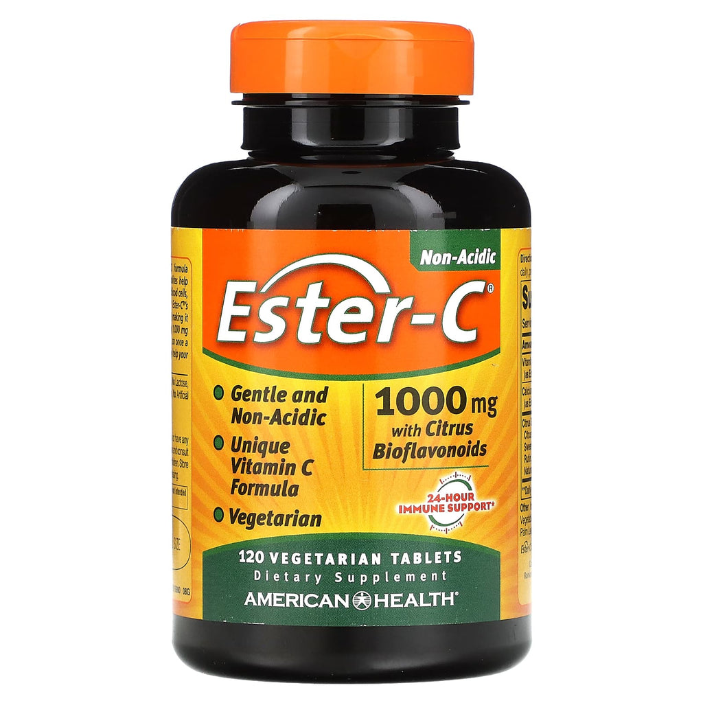 American Health, Ester-C with Citrus Bioflavonoids, 120 Vegetarian Tablets