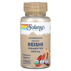 Solaray, Fermented Reishi Mushroom, 60 Organic Capsules (500 mg per Capsule)