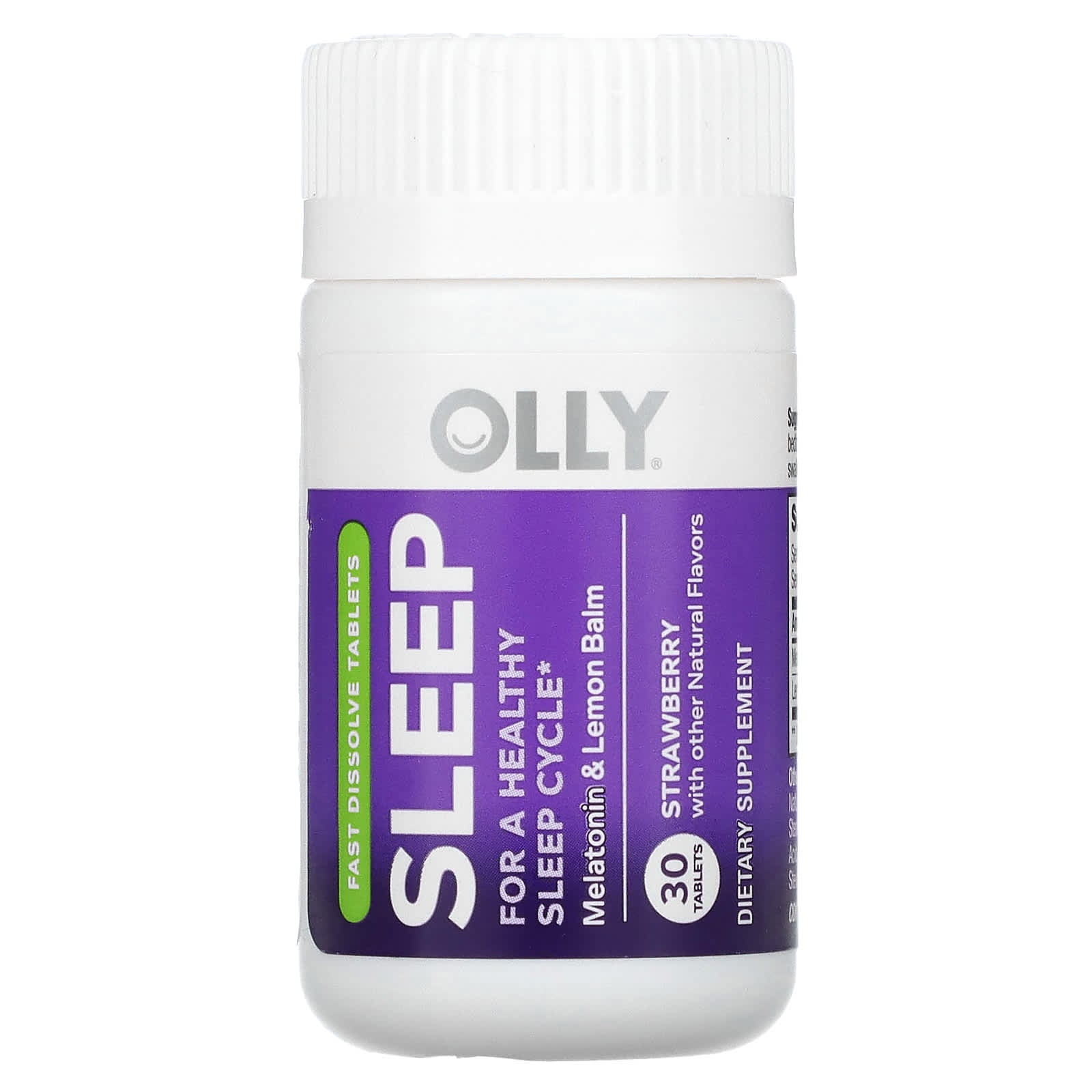 OLLY, Sleep, Strawberry, 30 Tablets