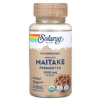 Solaray, Organic, Fermented Maitake Mushrooms, 60 Organic Capsules (500 mg per Capsule)
