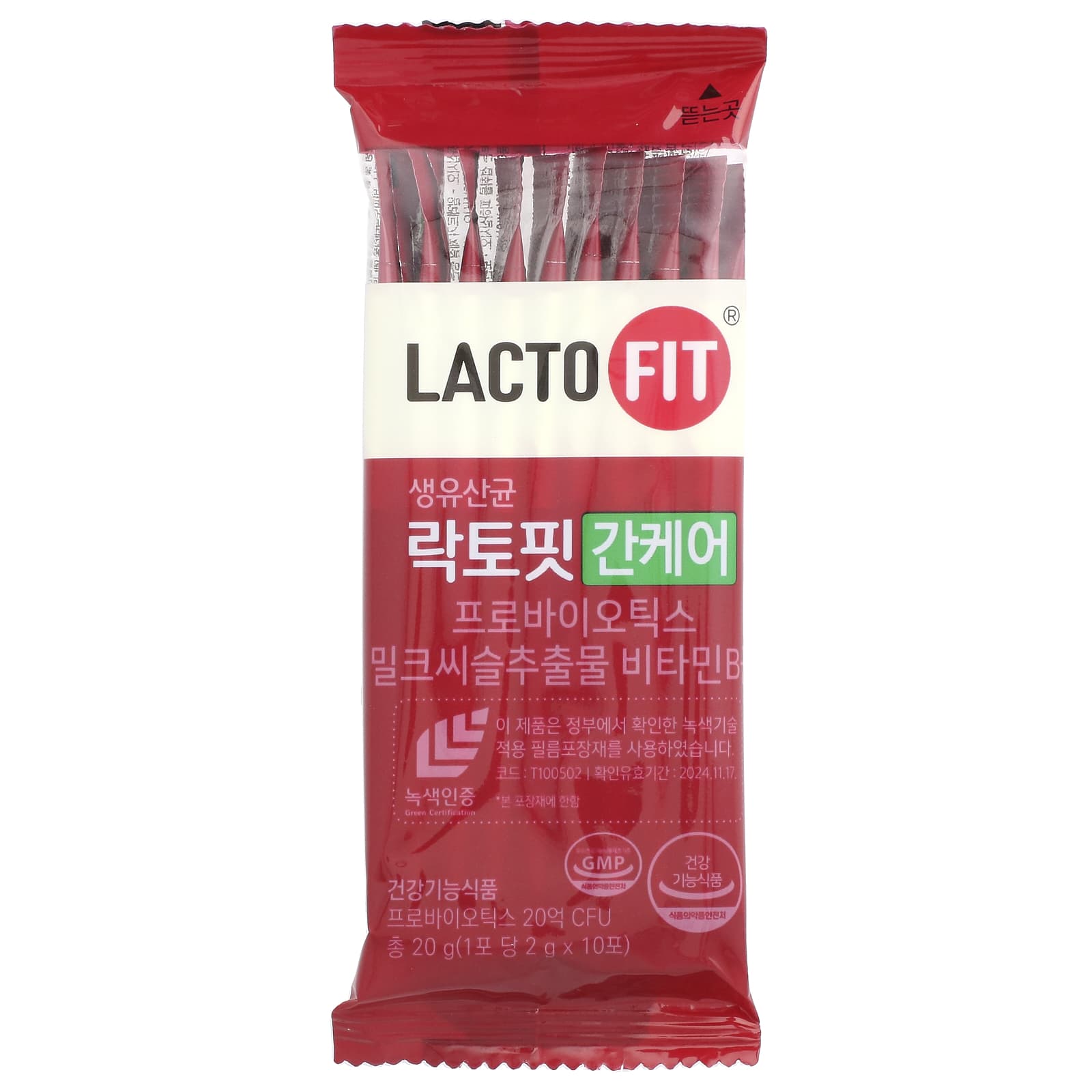 Lactofit, Probiotic, Liver Support, 60 Sticks, (2 g) Each