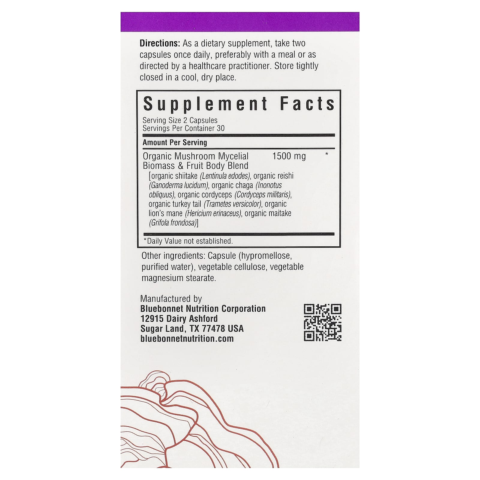 Bluebonnet Nutrition, Myco7™, Mushroom Defense, 60 Vegetable Capsules