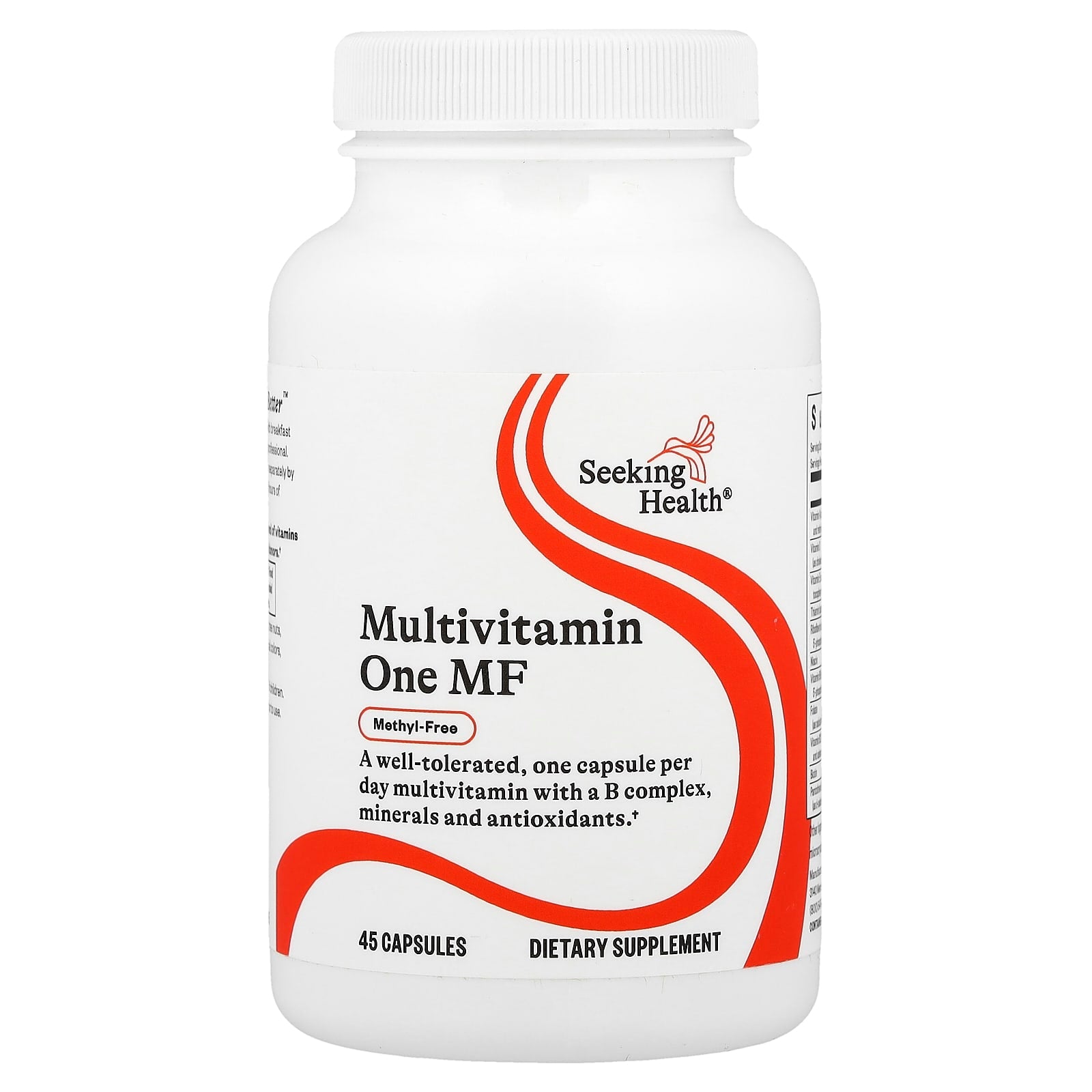 Seeking Health, Multivitamin One MF, 45 Capsules