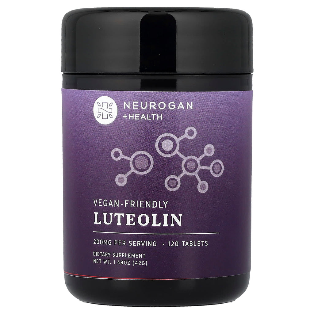 Neurogan Health, Luteolin, 120 Tablets (100 mg per Tablet)