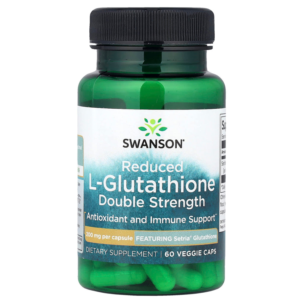 Swanson, Reduced L-Glutathione, 200 mg, 60 Veggie Caps
