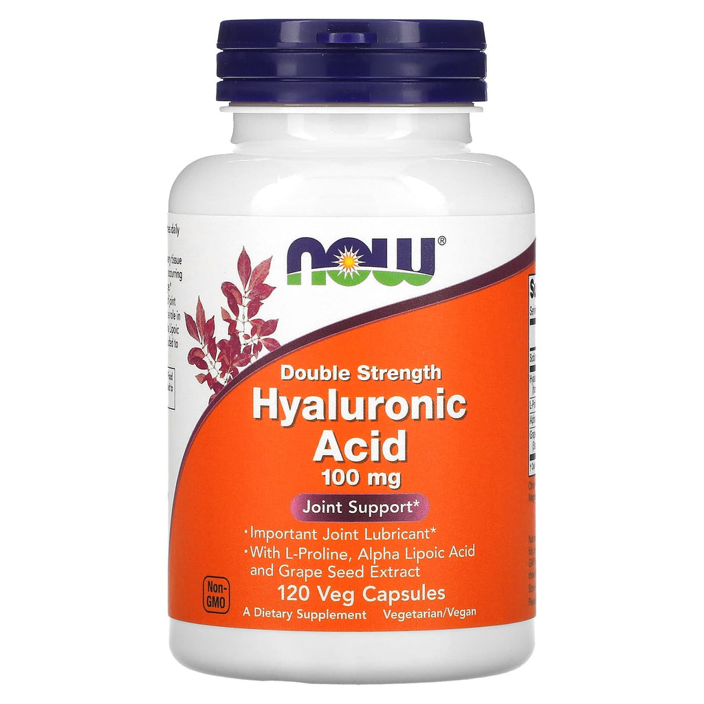 NOW Foods, Hyaluronic Acid, 100 mg, 120 Veg Capsules