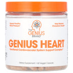The Genius Brand, Genius Heart , 60 Veggie Capsules
