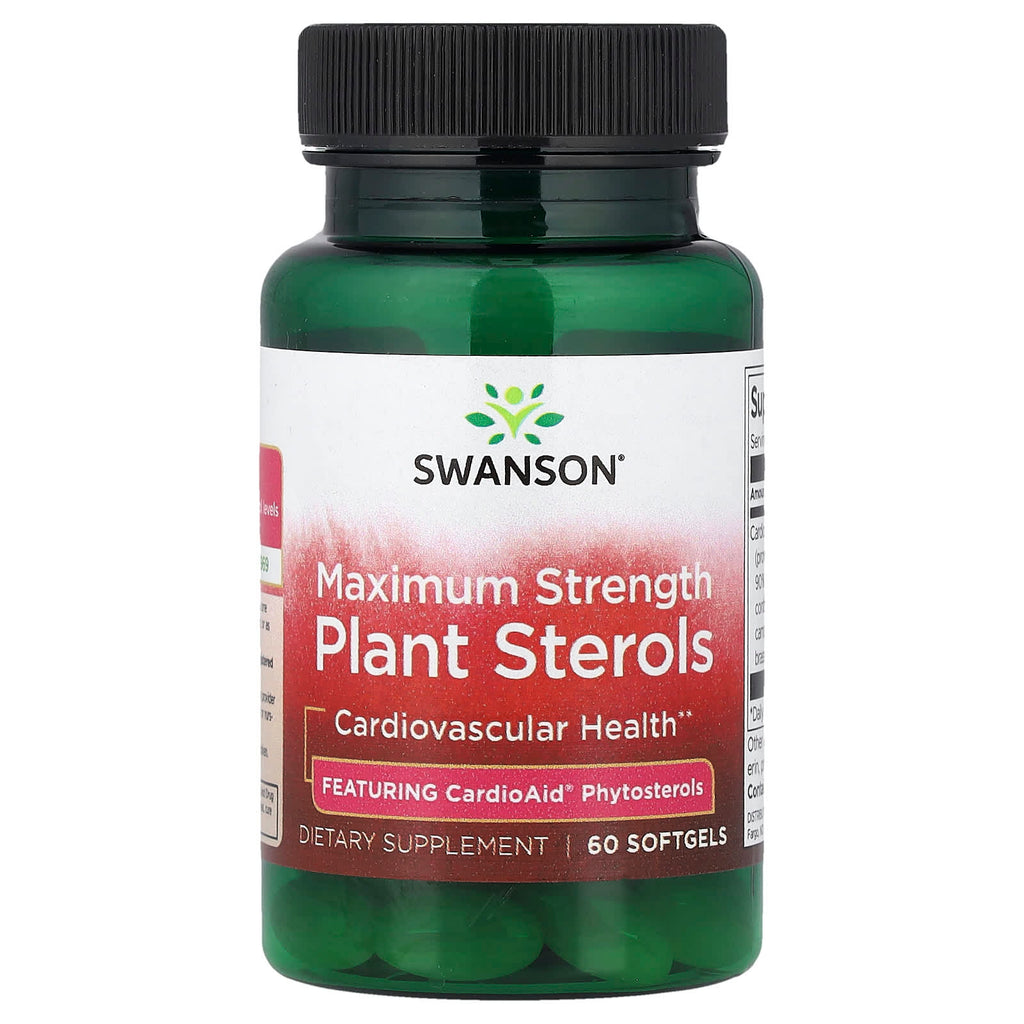 Swanson, Plant Sterols, Maximum Strength, 60 Softgels