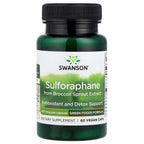 Swanson, Sulforaphane from Broccoli Sprout Extract, 400 mcg, 60 Vegan Caps