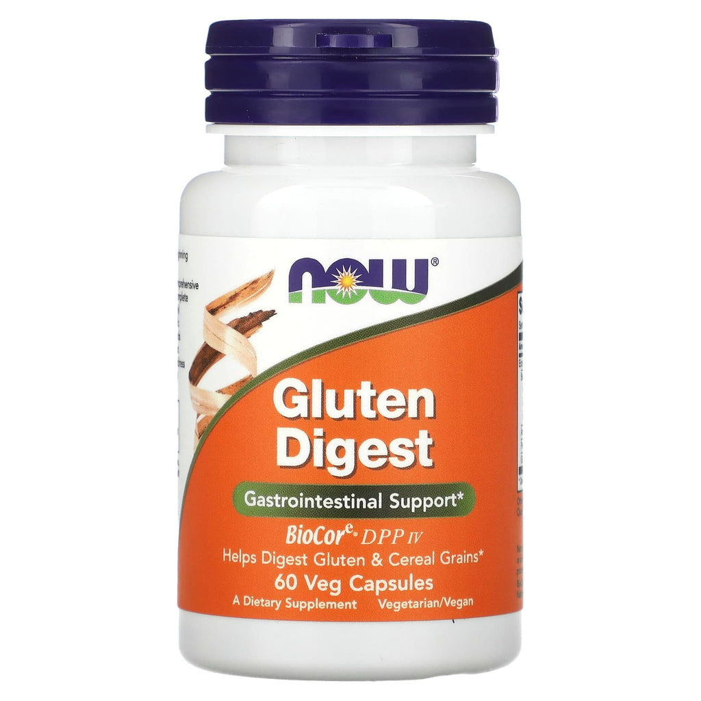 NOW Foods, Gluten Digest, 60 Veg Capsules