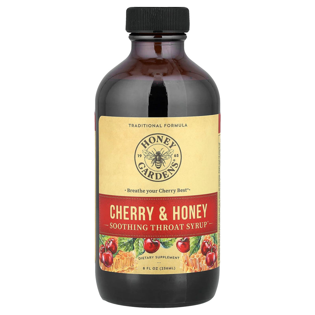 Zand, Soothing Throat Syrup, Cherry & Honey, 8 fl oz (236 ml)