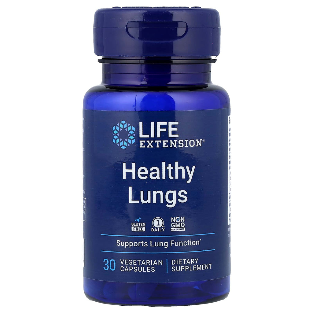 Life Extension, Healthy Lungs, 30 Vegetarian Capsules