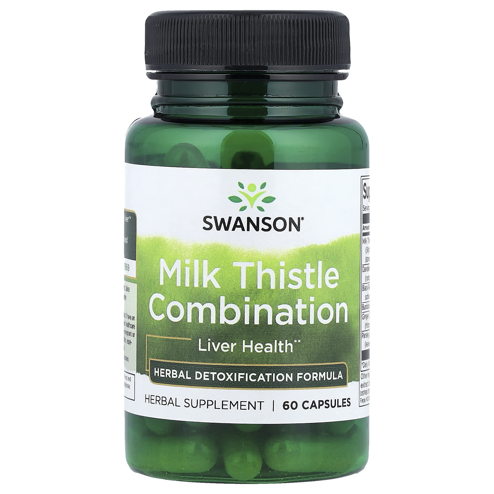 Swanson, Milk Thistle Combination, 60 Capsules