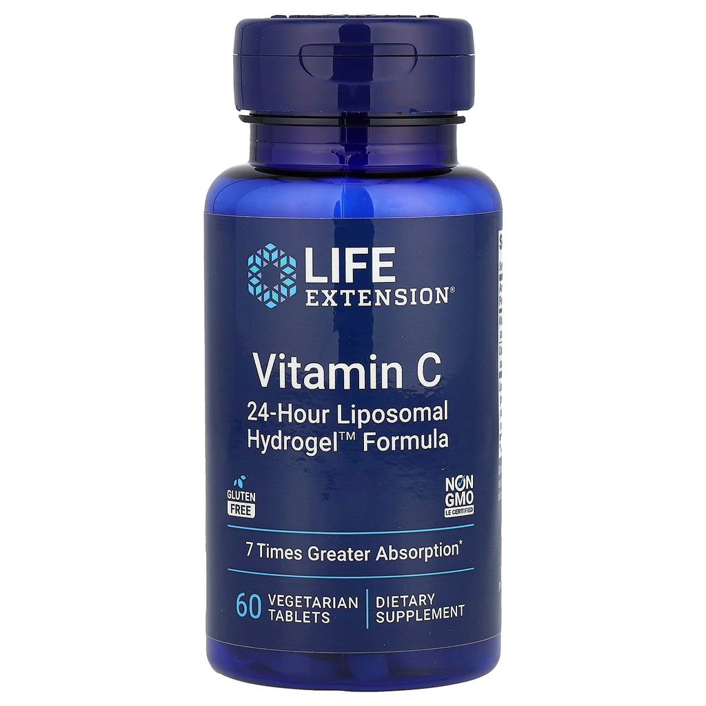 Life Extension, Vitamin C, 60 Vegetarian Tablets