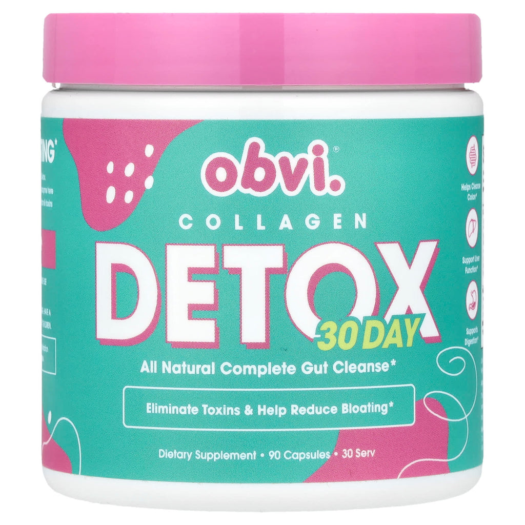 Obvi, Collagen Detox, 90 Capsules